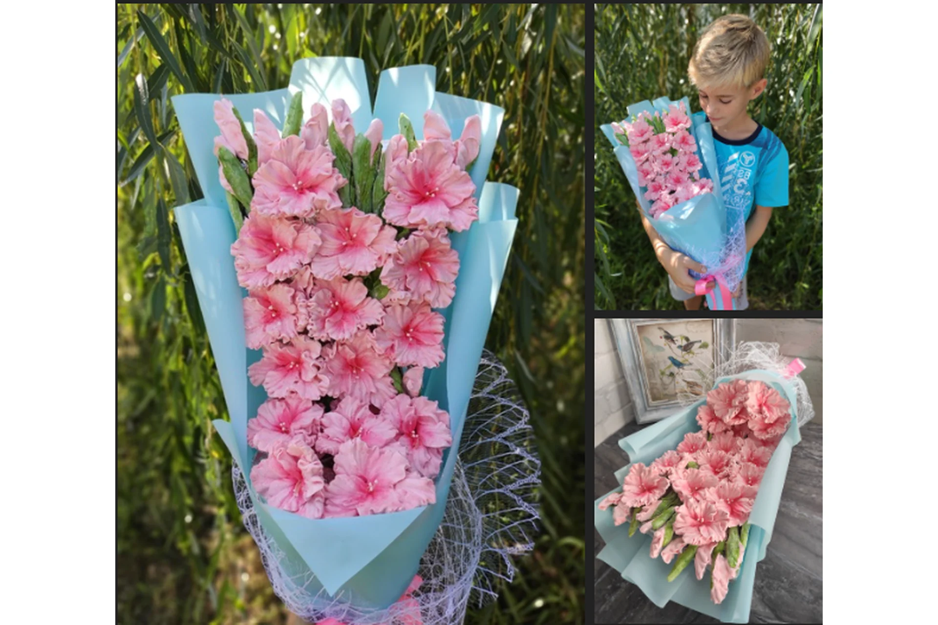 [zabavadessert] Зефирные гладиолусы (Татьяна Забалуева), фото 1 из 1.