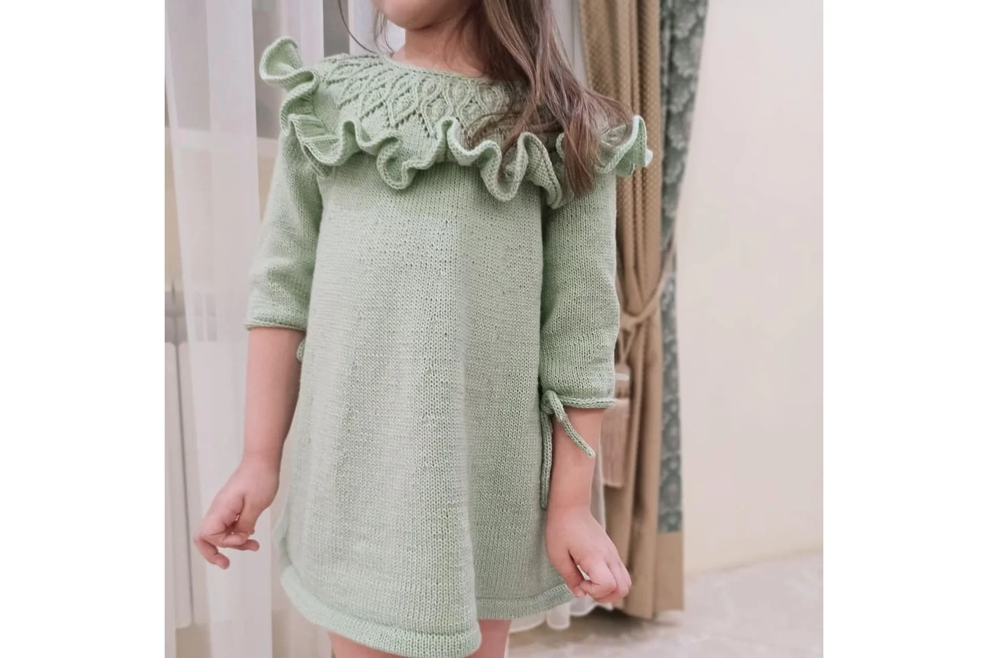 [blossom_knit] Платье «Dress blossom»  (Саида Усманбекова), фото 1 из 1.