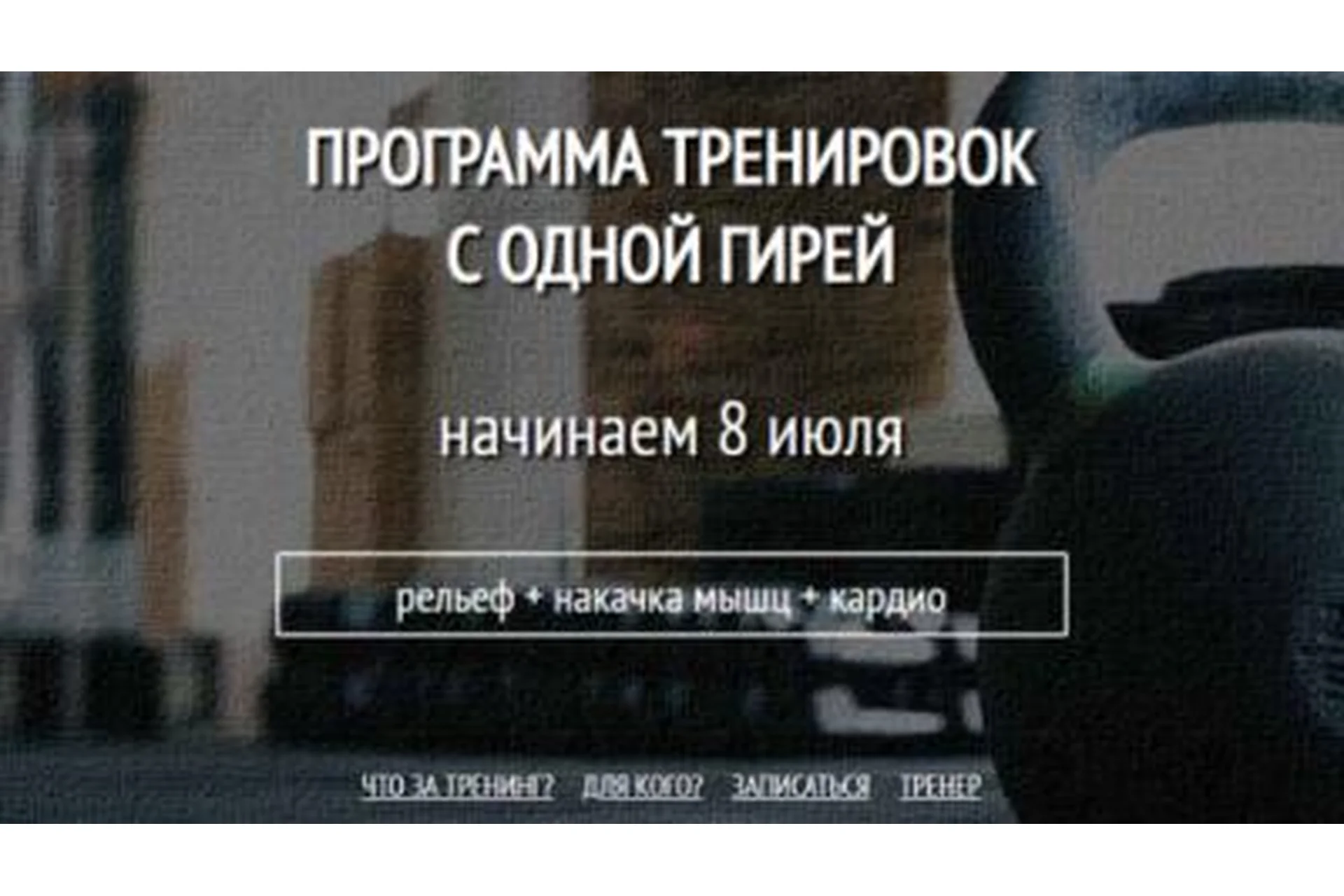 Программа тренировок  с одной гирей, 2017  (Роман Помазанов), фото 1 из 1.