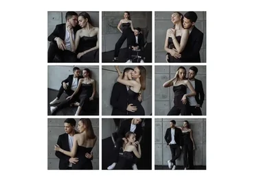 Парное классическое позирование (Полина Дятлова)