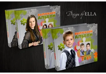 [Design by Ella] Выпускной альбом – Пазлы GBS-69