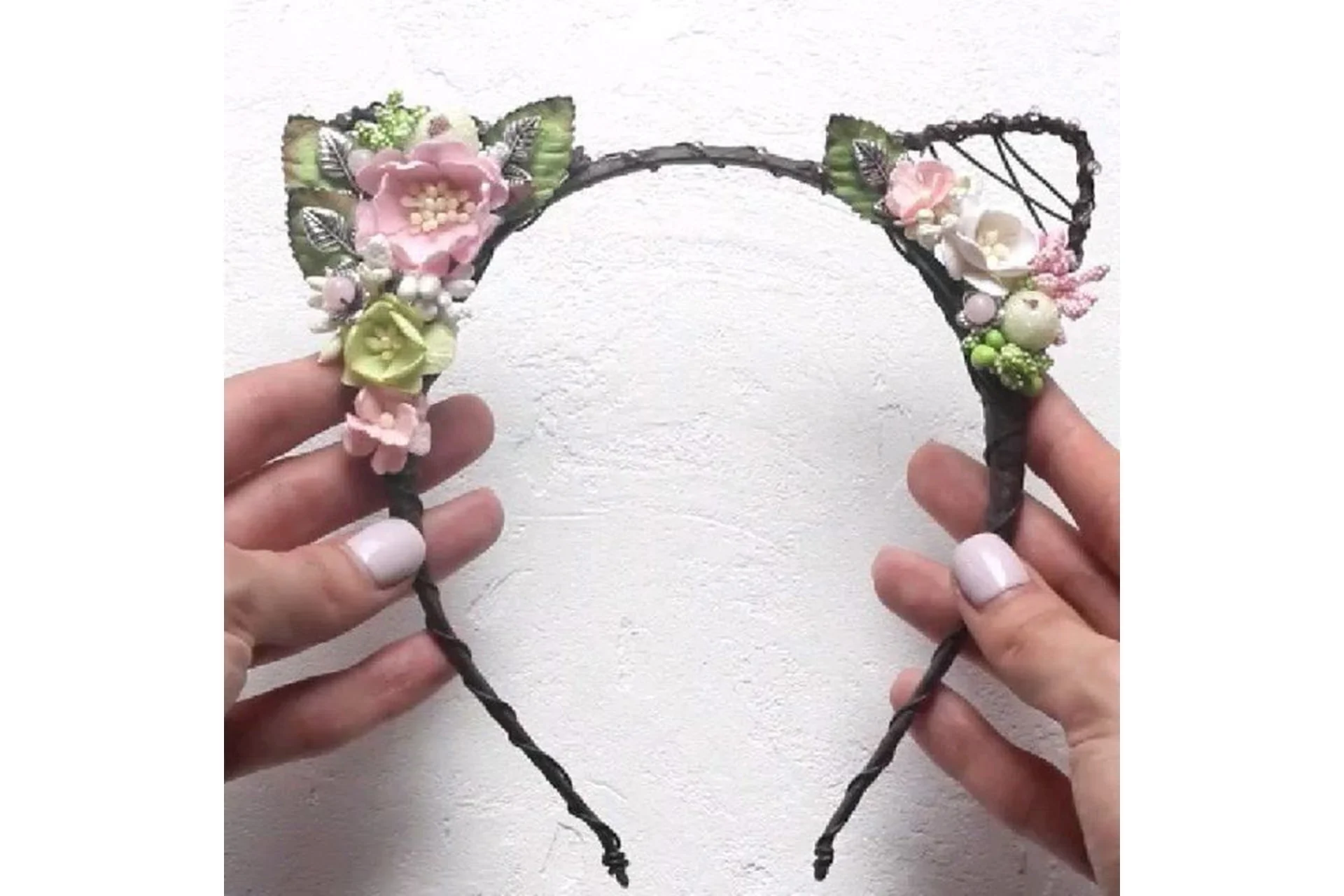 Цветочные ушки с нуля (Аня Кот), фото 1 из 1.