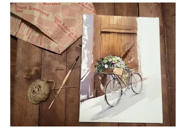 [KalachevaSchool] Велосипед с цветами (Вероника Калачева)