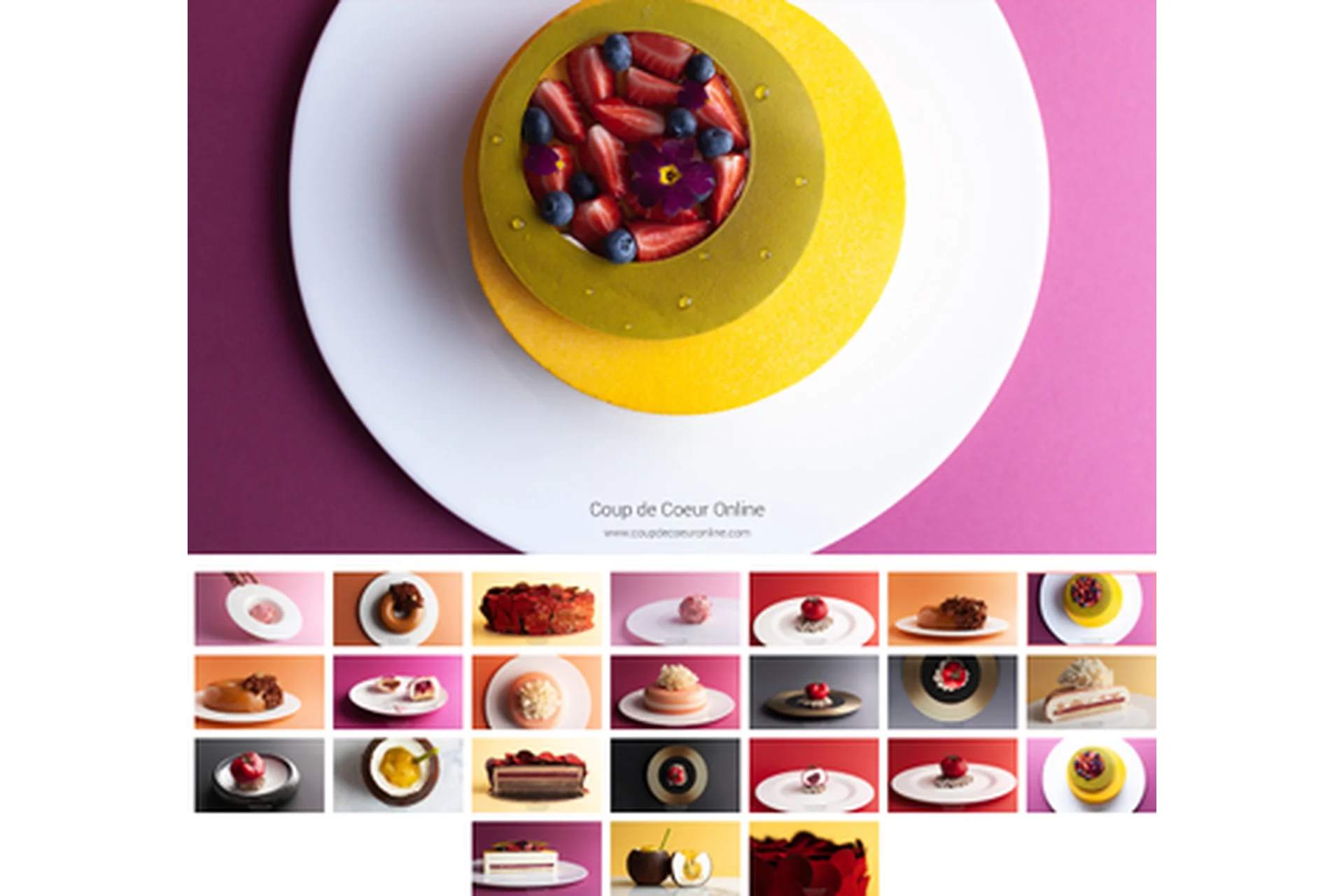 [Coup de Coeur Online] Муссовые торты и пирожные (Екатерина Курбатова), фото 1 из 1.