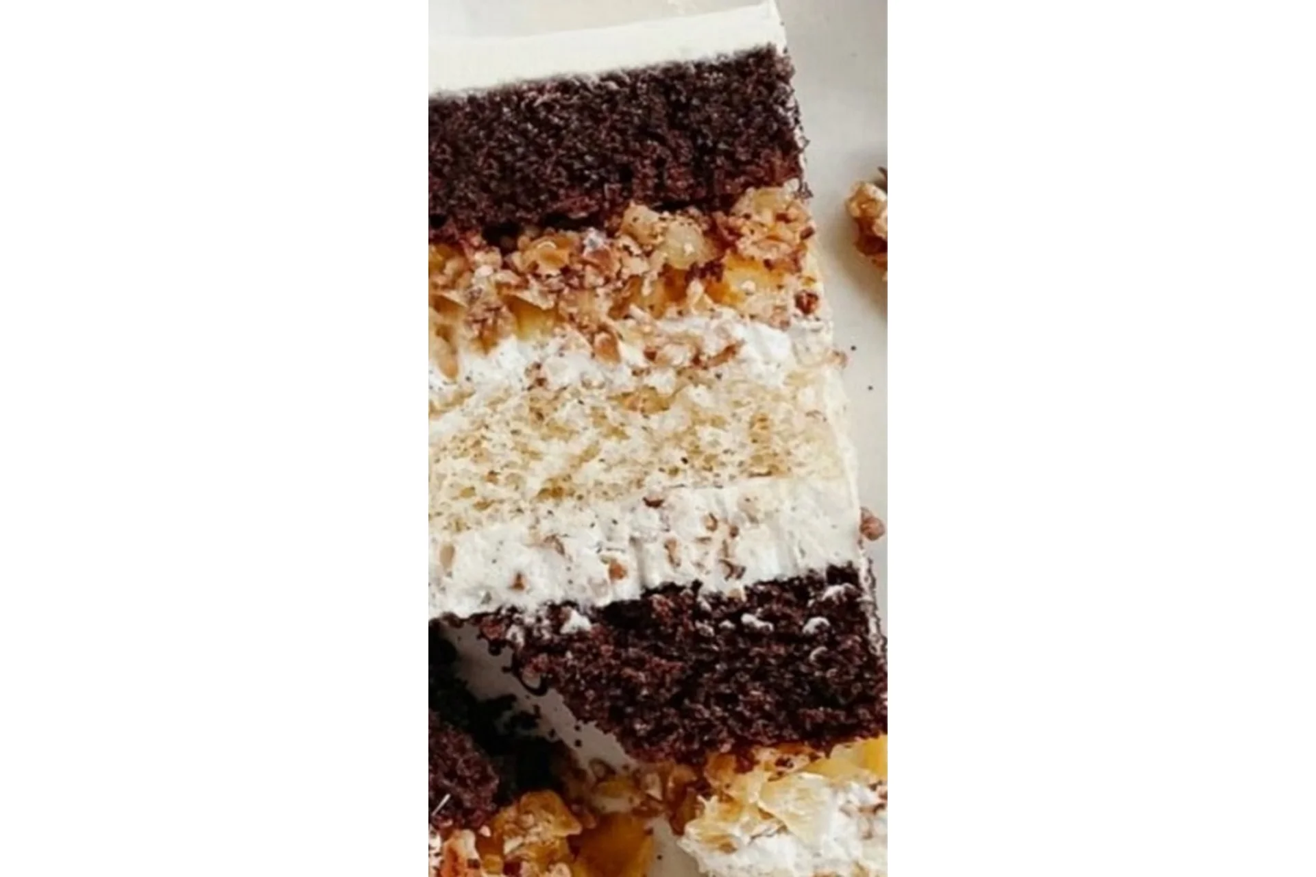 [Yanni Bakery] Торт Ананас-Грецкий Орех. Тех. карта, фото 1 из 1.