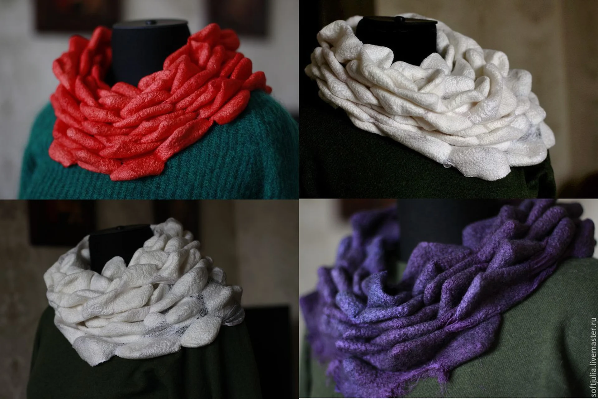3D шарфы  (Юлия Козырева), фото 1 из 1.