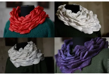 3D шарфы  (Юлия Козырева)