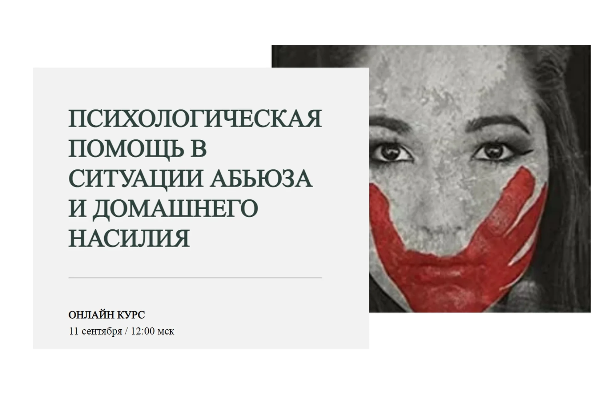 Психологическая помощь в ситуации абьюза и домашнего насилия. Пакет Базовый + (Марина Семилеткина), фото 1 из 1.