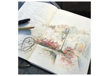 Десять недель для ленивых скетчеров (Марина Трушникова)