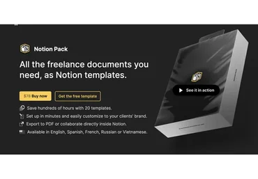 [supercreative.design] Notion Pack - Шаблоны для продуктивной работы фрилансера/студии
