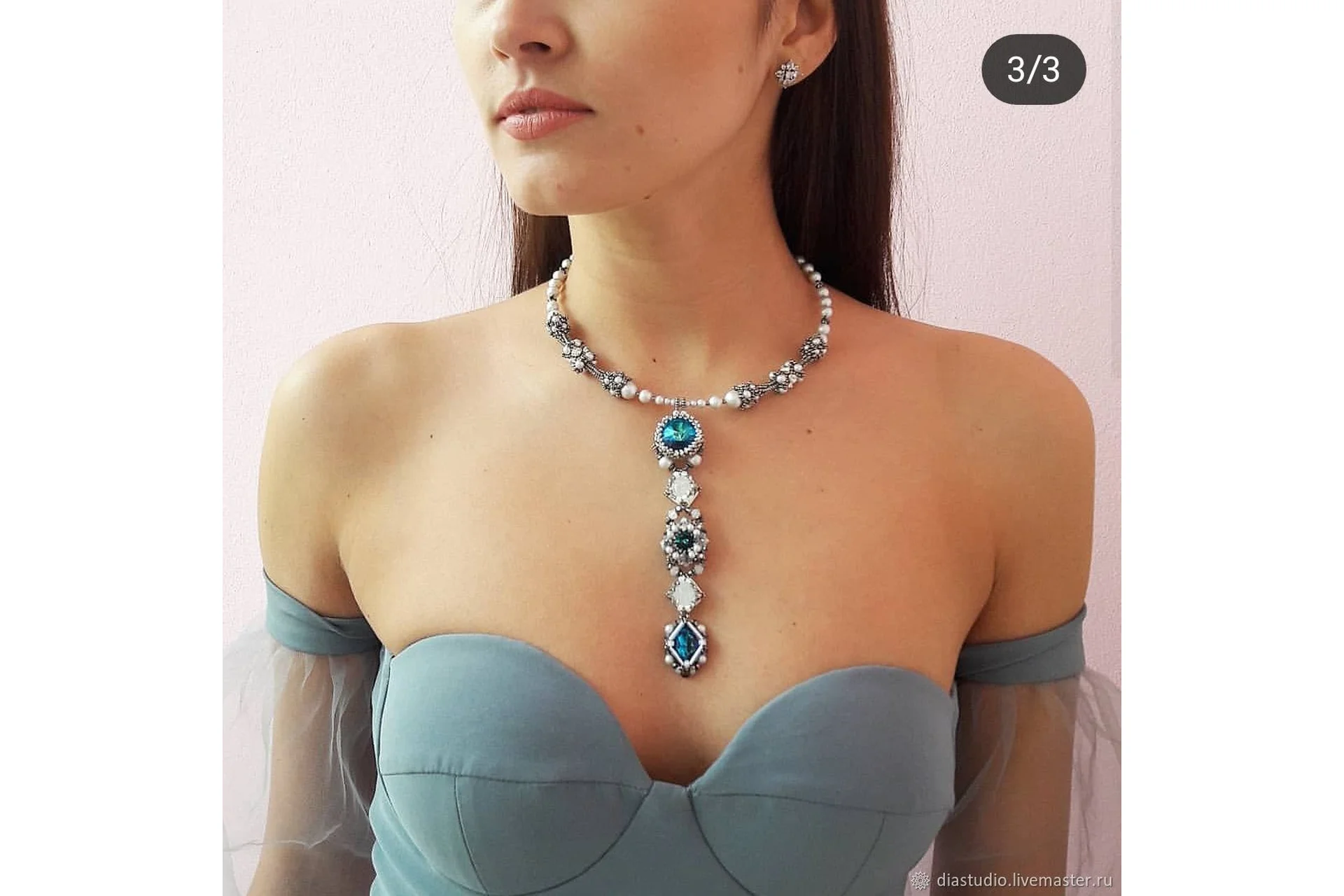 [Di.A_studio] Колье «Старый город» (Анна Куртова), фото 1 из 1.