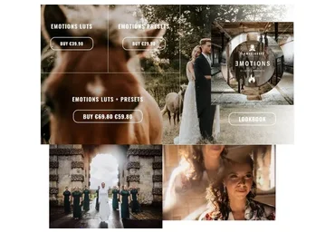 [Flames & Roses] Кинематографические свадебные луты. Emotions luts