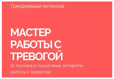 Мастер работы с тревогой. Антитревожник (Василий Смирнов)