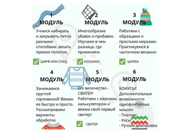 С нуля до первого свитера. Тариф Мастер (Анастасия Соломатова)