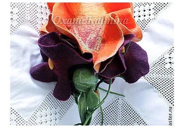 Арт-сумка «Ирис» (Оксана Калинина)