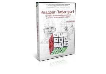 Квадрат Пифагора-I. Профессиональный инструмент расчета и анализа личности (Галина Губанова)