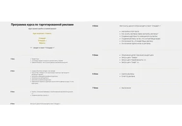 Курс по таргетированной рекламе. Пакет Стандарт (Маша Васильева)