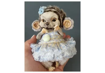 Мастер-класс по созданию двух Ёжиков (Античная Арфа)