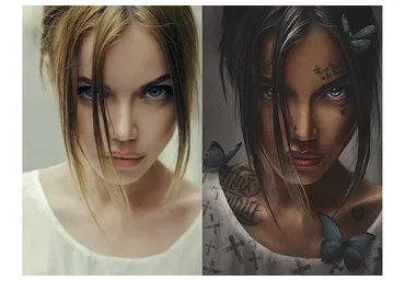 Ретушь и художественная обработка фотографий, фотоарт,  2018 (Max Twain)