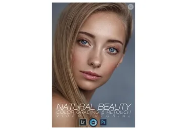 Natural beauty color grading & retouch video tutorial,  на английском (Максим Гусельников)