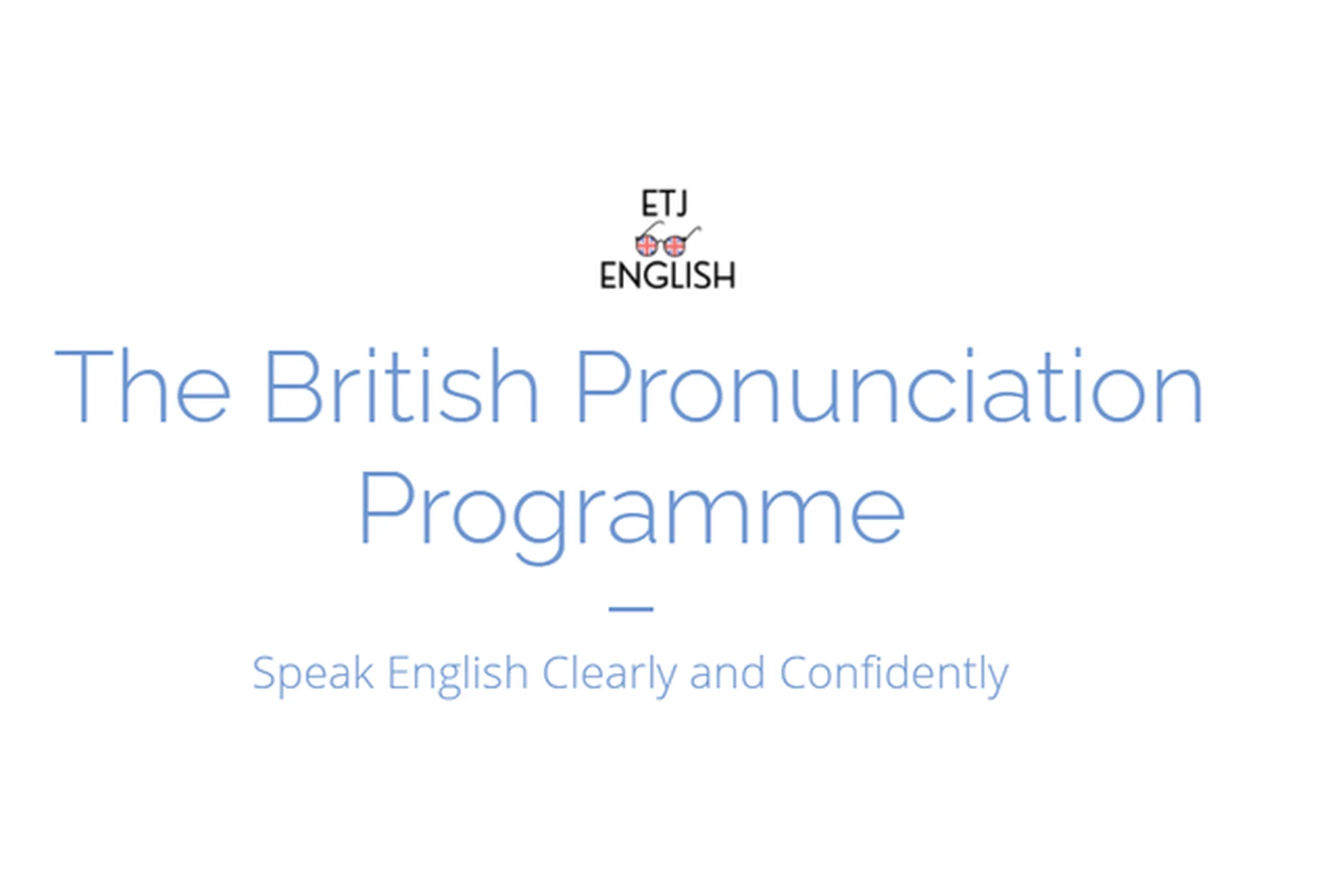 The British Pronunciation Programme (Elliott Giles), фото 1 из 1.