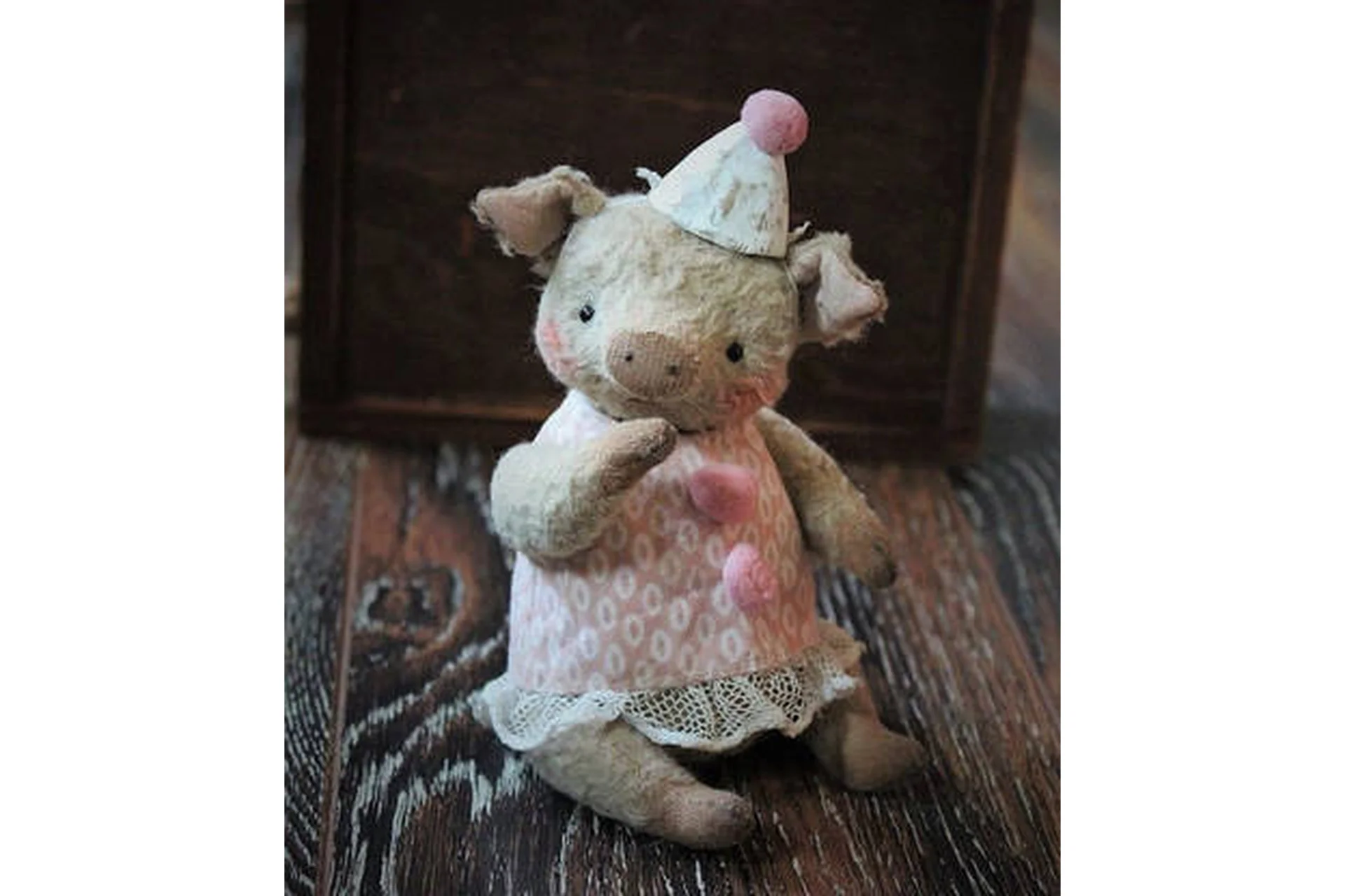 Тедди бульдог и тедди свинья (noblefabric), фото 1 из 1.