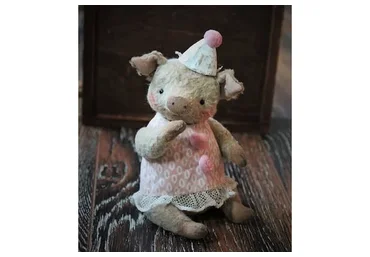 Тедди бульдог и тедди свинья (noblefabric)