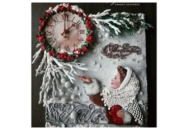 [family_desserts] Рождество. МК по росписи пряников (Евгения Локтева)