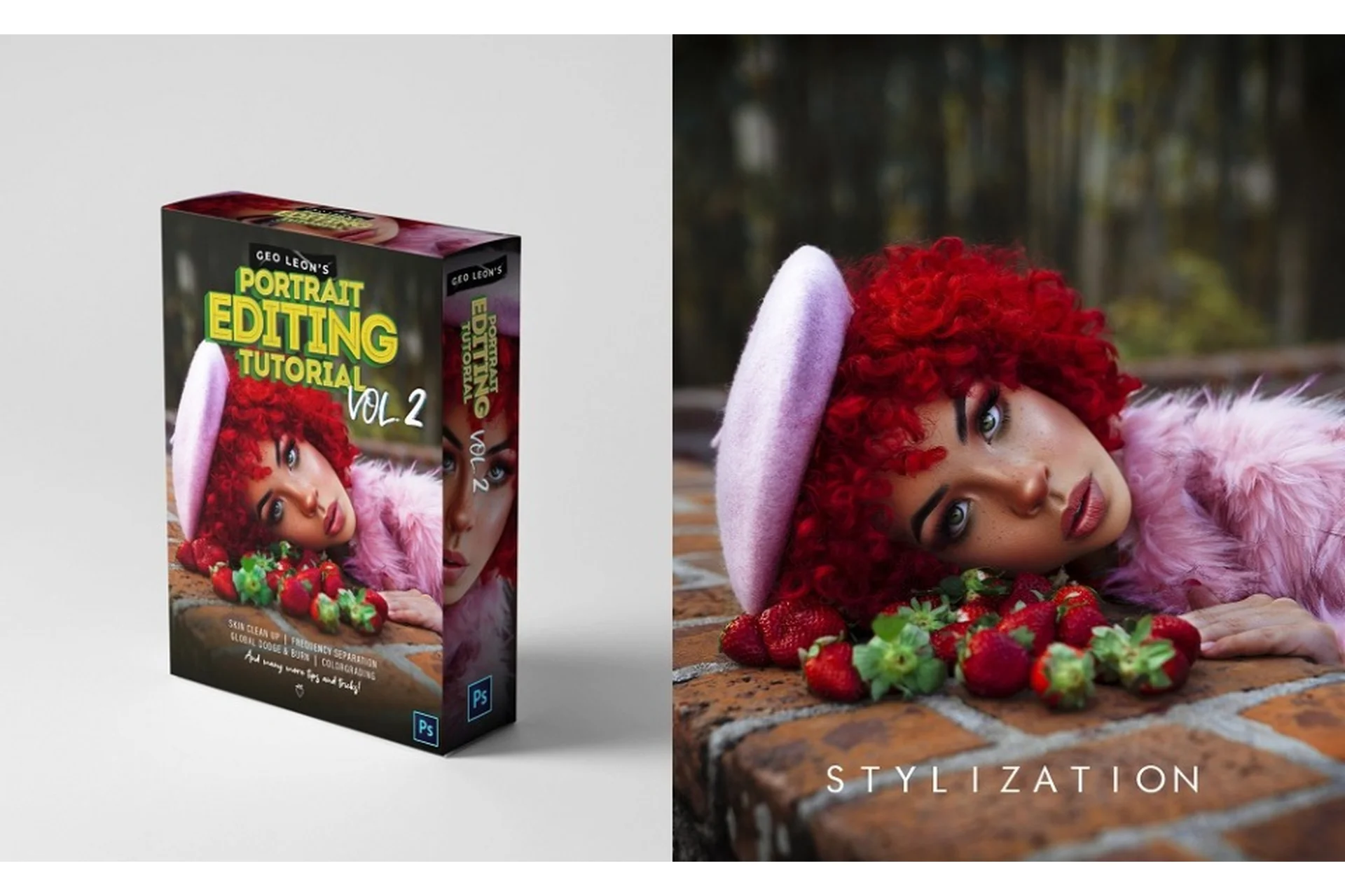 Ретушь фото. Geo Leon's Retouching Tutorial Vol. 2 (Geo Leon), фото 1 из 1.