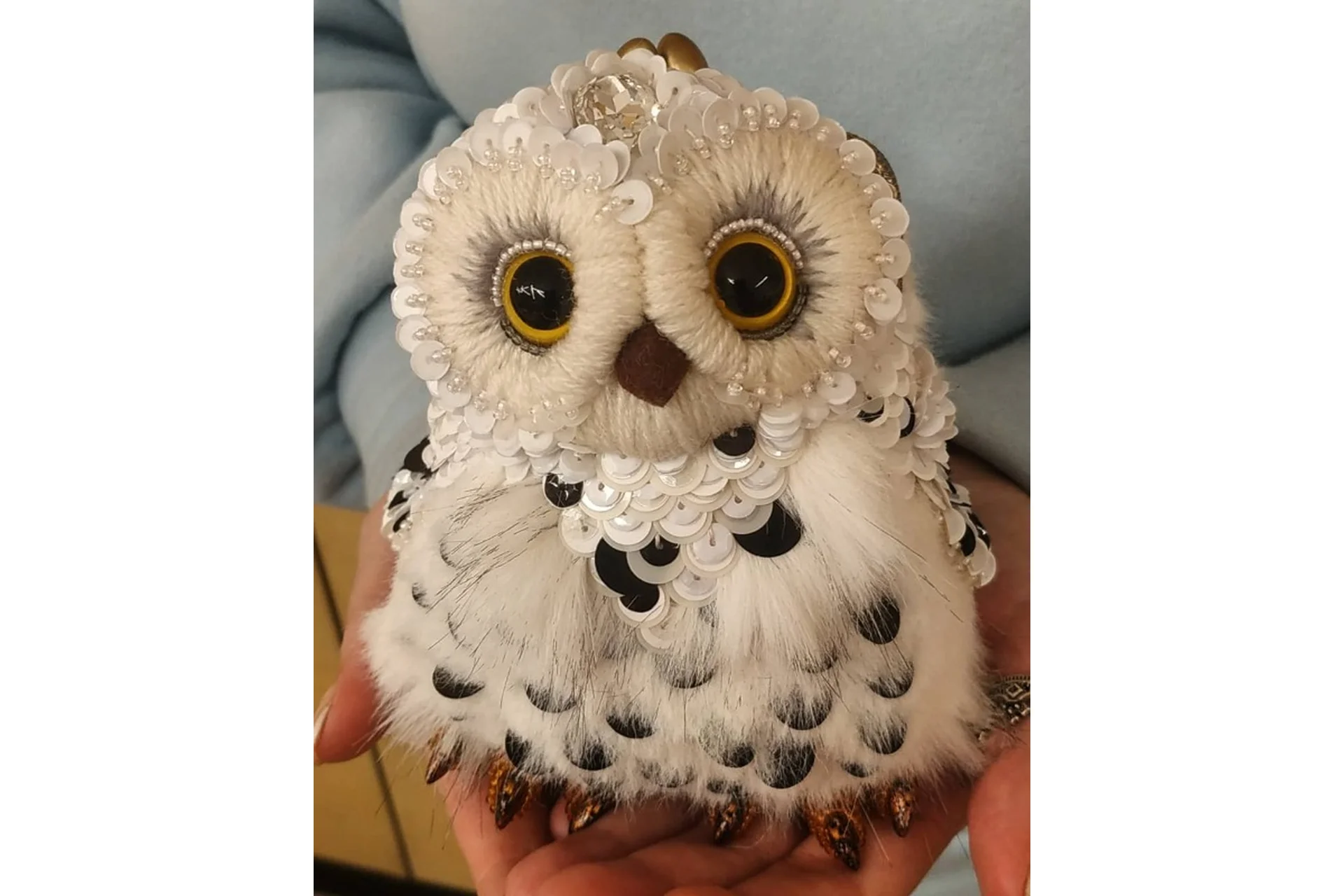 Мини-сумочка Совушка Букля (Ирина Якубова), фото 1 из 1.