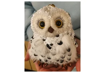 Мини-сумочка Совушка Букля (Ирина Якубова)