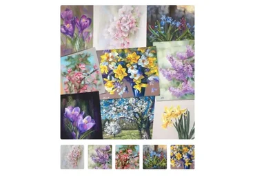 [Живопись онлайн] Весеннее пробуждение. Цветочный курс по сухой пастели (Марина Юкиш)