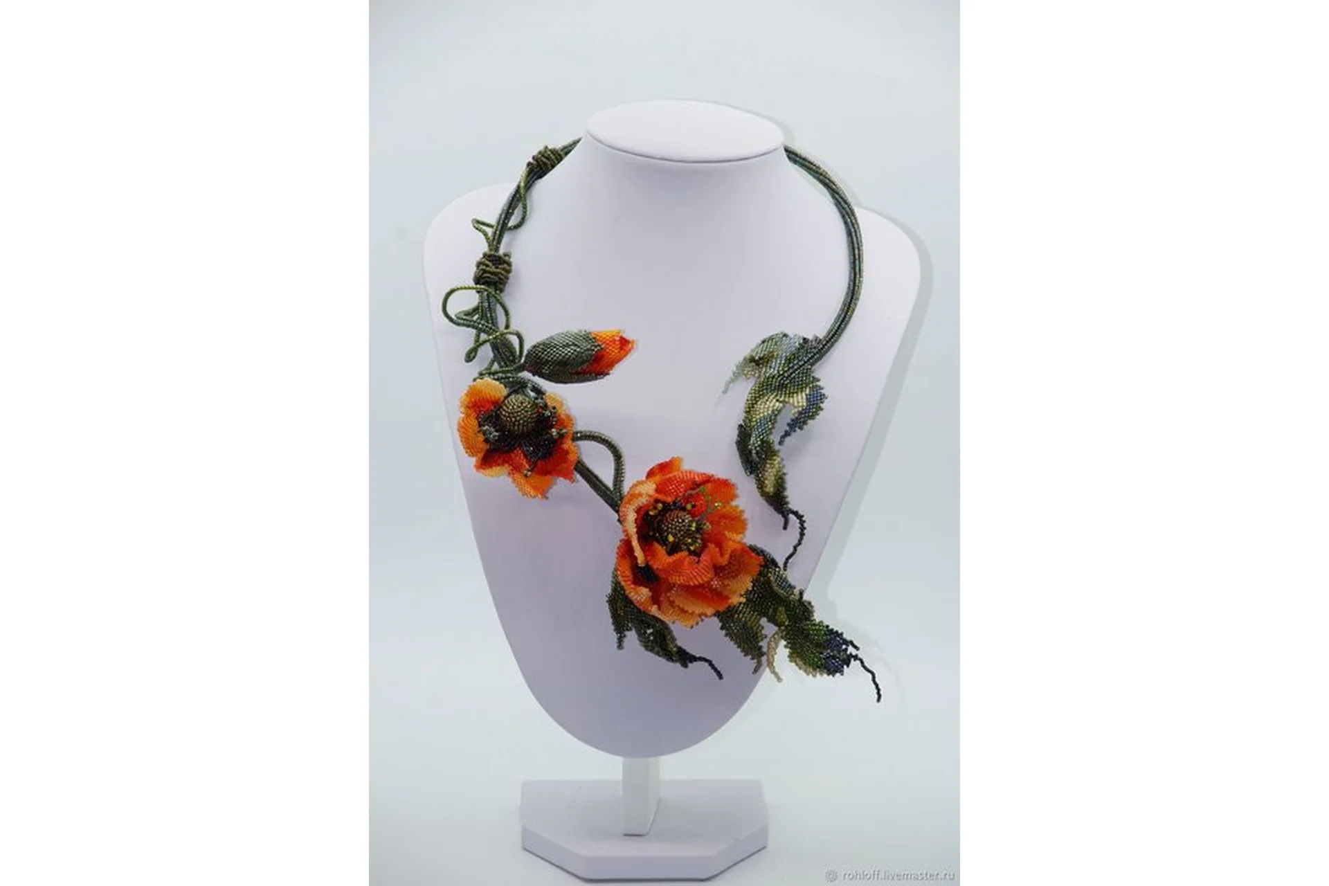 Колье «Мак» (Светлана Ролофф), фото 1 из 1.