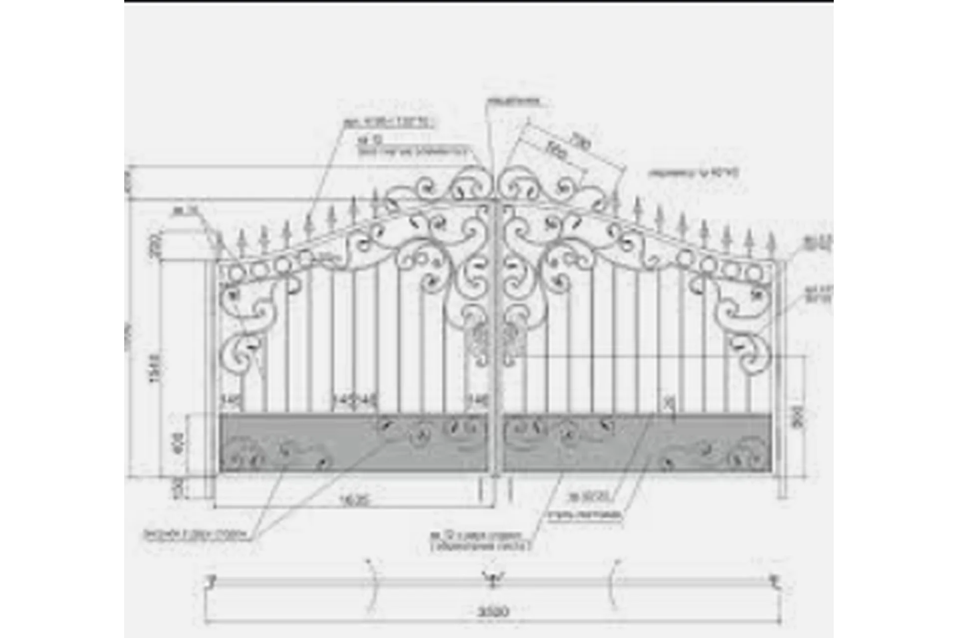 [ОСТ] Библиотека дизайнера. Чертежи кованных изделий, 2012, фото 1 из 1.