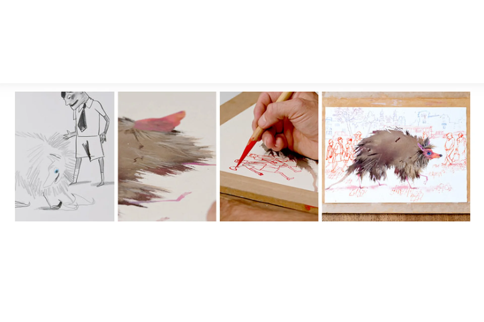 [Domestika] Креативные техники иллюстрации гуашью (Алёша Блау), фото 1 из 1.