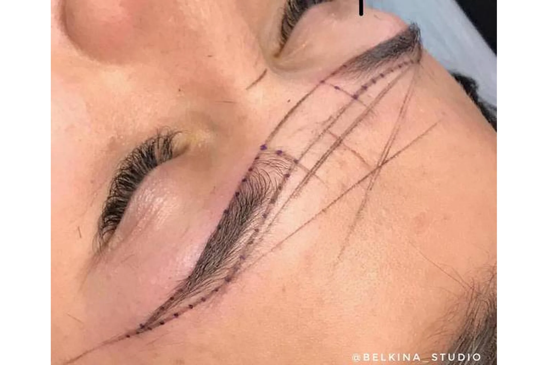 Эскиз бровей за 5 минут (Галина Белкина), фото 1 из 1.