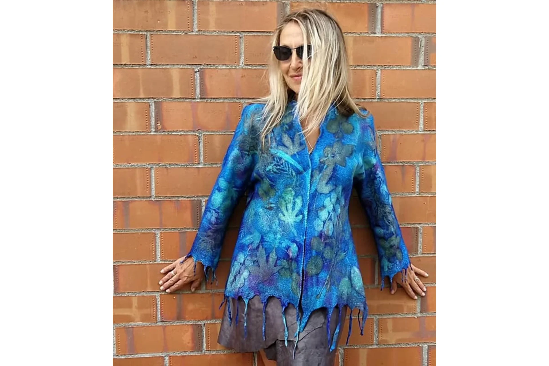 Валяный жакет «Миражи» (Марта Дорофеева), фото 1 из 1.