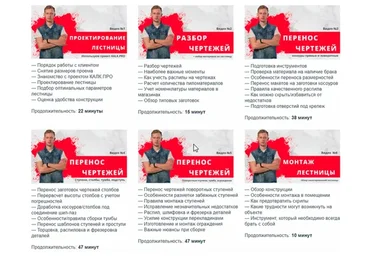 Курс по проектированию, изготовлению и сборке лестницы своими руками (Константин Владыкин)