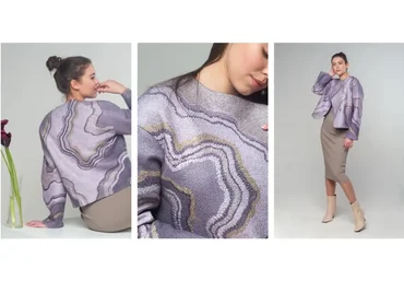 [Школа войлока онлайн] Агатовый жакет (Катерина Коршун)