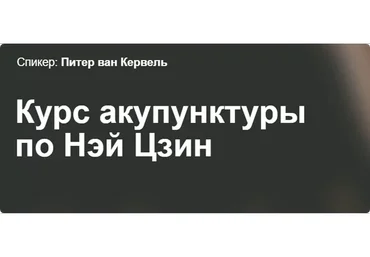 [Краниосакральная академия] Курс акупунктуры по Нэй Цзин - Семинар 2 (Питер ван Кервель)