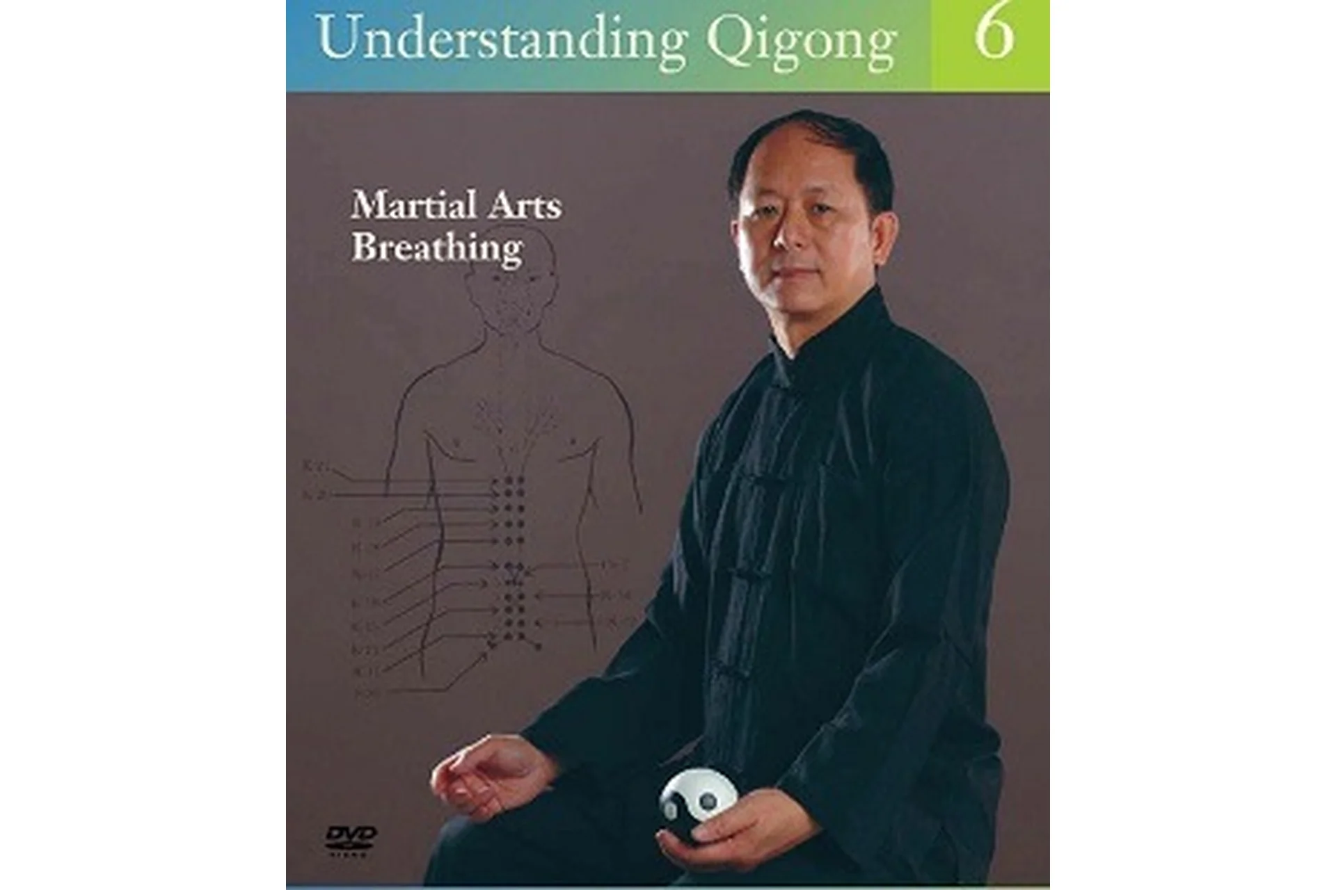 Понимание цигун. Дыхание в боевых искусствах, диск 6 (Ян Цзин-мин), фото 1 из 1.