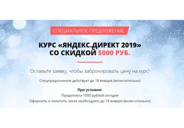 [Convert Monster] Яндекс.Директ 2019, пакет «Эксперт» (Елена Амаюкова)