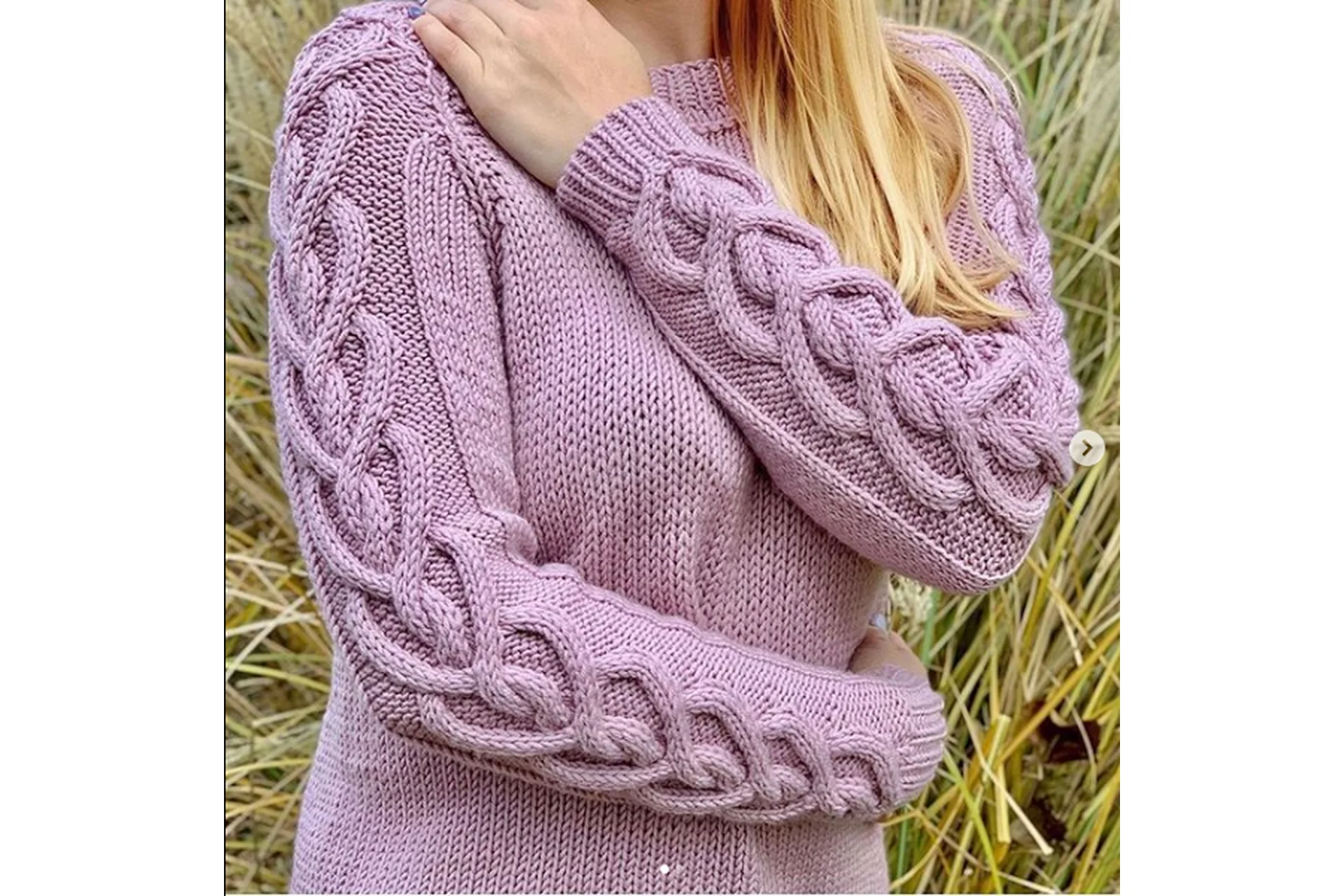 Джемпер «braidedheart» (rudenko.knits), фото 1 из 1.