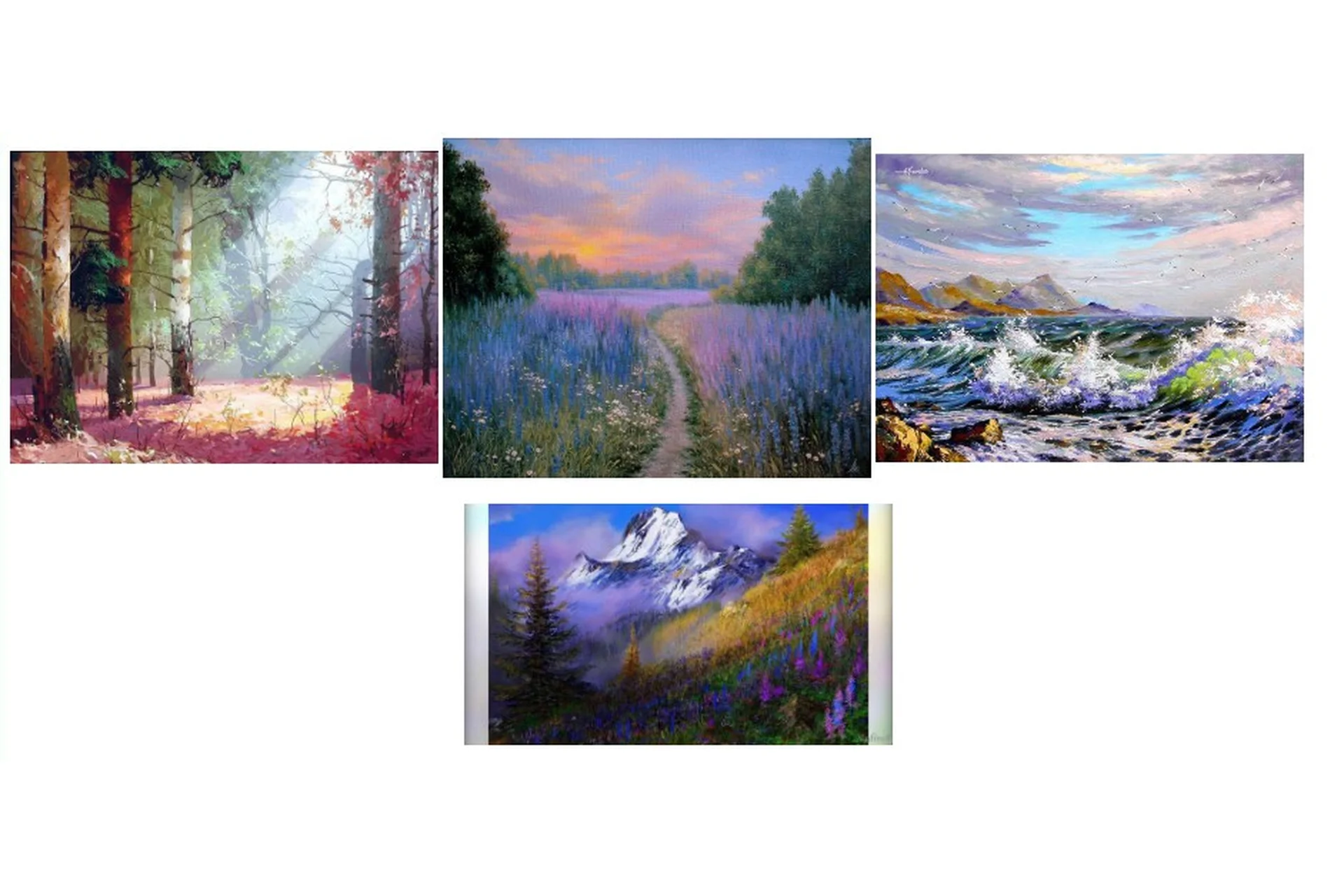 Базовый курс по пейзажам (Люба Дикер), фото 1 из 1.