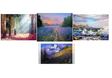 Базовый курс по пейзажам (Люба Дикер)