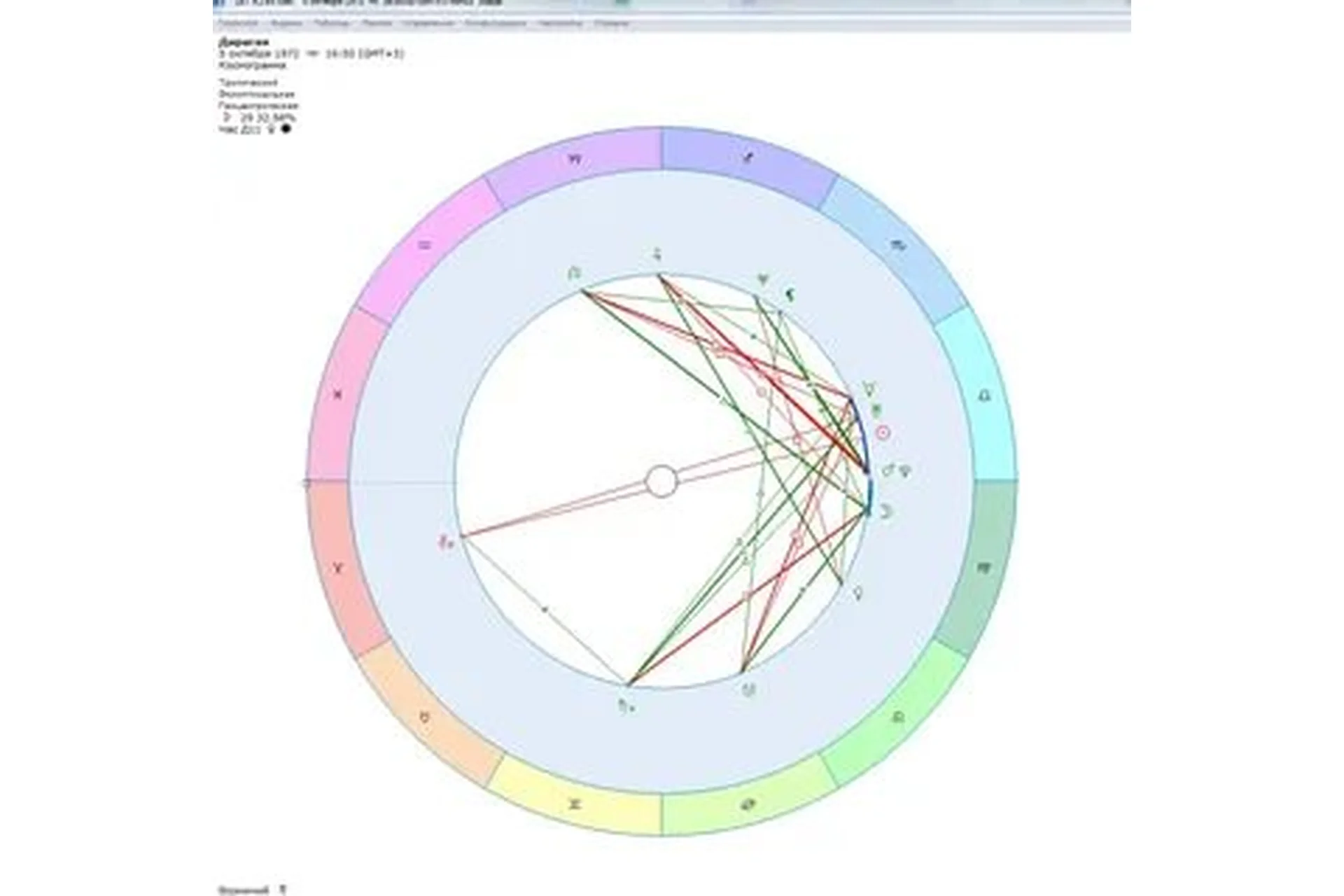 Интерпретация натальной карты (Константин Дараган), фото 1 из 1.