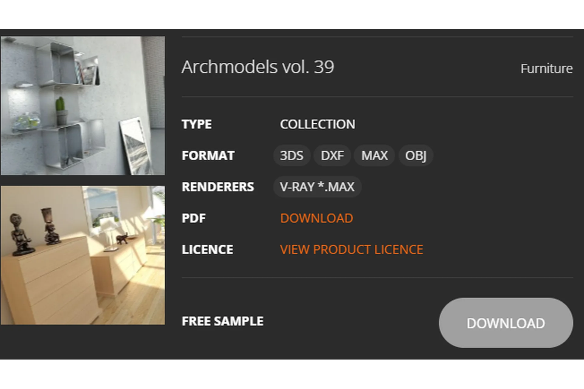 [Evermotion] Archmodels vol.39, фото 1 из 1.