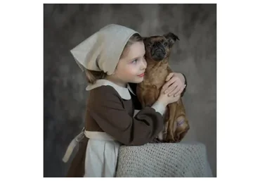 Обработка фотографии. Собачий вальс (Анна Петрова)