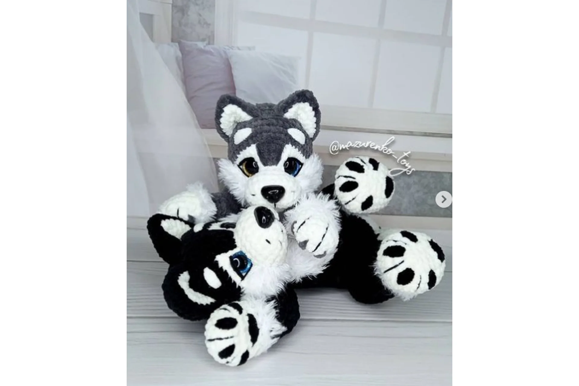 [Mazurenko Toys] Хаски Арчи (Евгения Мазуренко), фото 1 из 1.