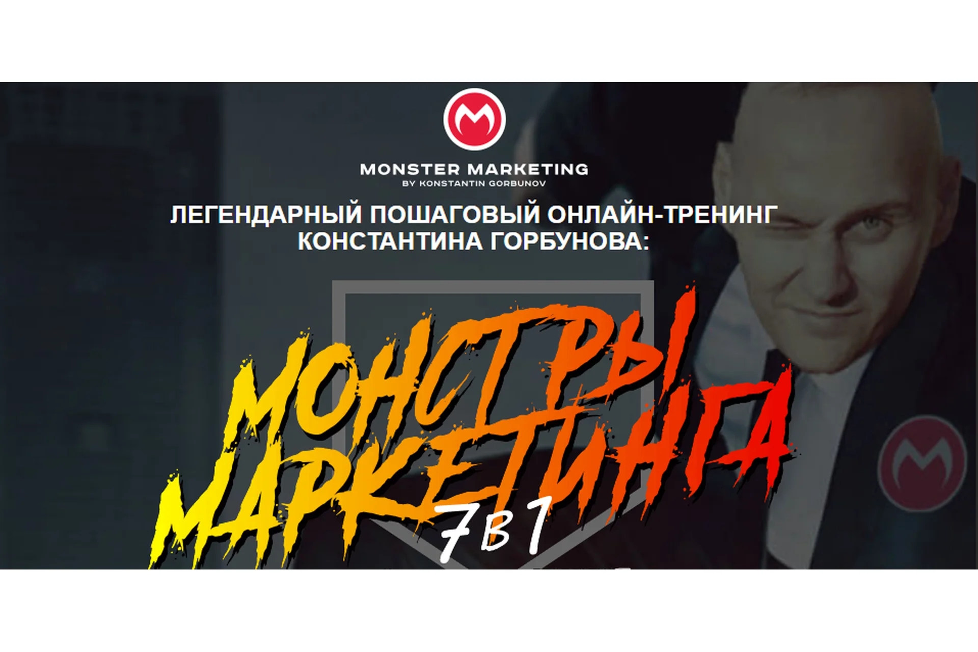 Монстры маркетинга 7 в 1. Тариф Vip, 2019 (Константин Горбунов), фото 1 из 1.